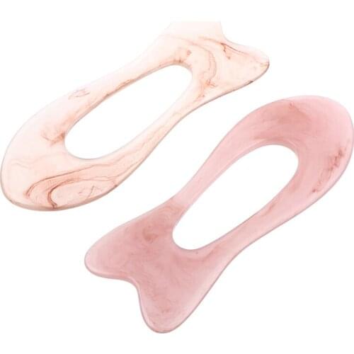 1PCS Fish Shape Guasha Board Resin Scraper Chinese Gua Sha Acupuncture Pressure SPA Full Body Massage Tool