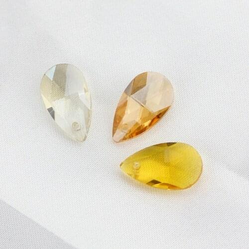 Rhinestone TearDrop shape pandent Strass Crystal Stones For DIY maiking jewelry material
