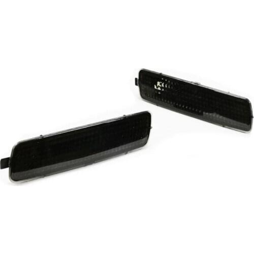 Dark Smoke Front Bumper Side Marker For VW Golf MK6 / Jetta Sportwagen