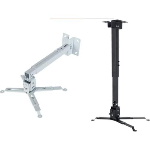 43-65cm Retractable Projector Ceiling Mount Bracket, steel material for Hotels, airports, ktv, cinemas, schools, offices, homes