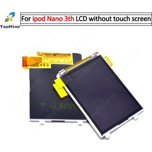 1 PCS 4.5" brand new internal inner LCD display screen repair replacement for ipod nano 3rd gen 4gb 8gb Free shipping+tools