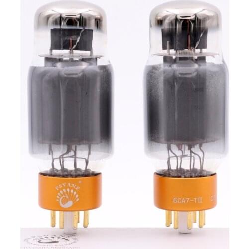 T-022 PSVANE 6CA7-TII Vacuum Tube Mark II 6CA7 Tube Replace EL34 6L6 6P3P For Hifi Vintage Audio Amplifier DIY New Pair