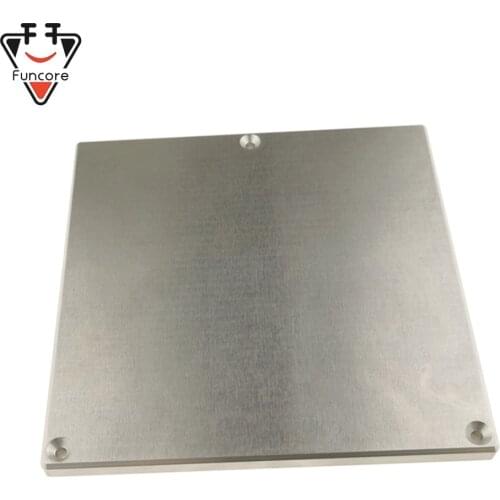 FUNCORE Voron 0 3D Printer Parts 120x120mm 8mm thickness Heated Hot Bed Support Aluminum Plate Z-Axis Support Plate