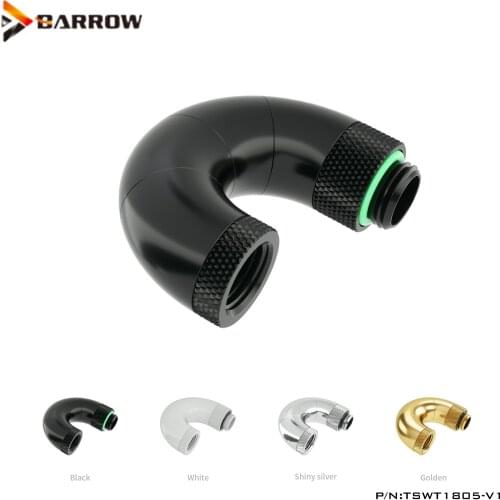 Barrow TSWT1805-V1, 180 Degree Zigzag Rotatable Fittings, Four-stage Male To Female Rotatable Fittings