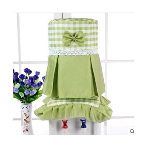 Drinking fountain cover two-piece dustproof modern household living room simple cover fabric decorative bucket cover