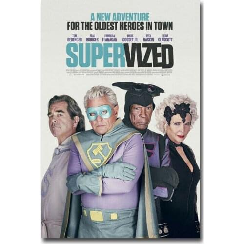 D0327 Supervized 2019 Movie Silk Fabric Poster Art Decor Indoor Painting Gift