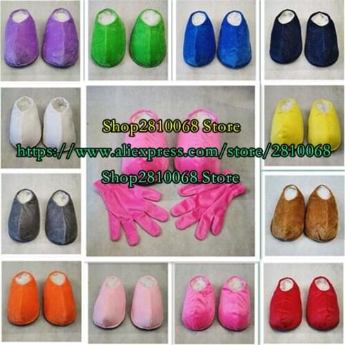 Animal Mascot Costume Gloves And Shoes Cosplay Game Party Adults Size Halloween Carnival Wedding Party Gifts 32 colors
