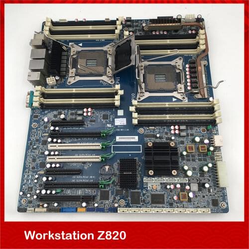 Original Workstation Motherboard For HP Z820 for 708610-001 618266-003 C602 LGA2011 Pin Perfect Test