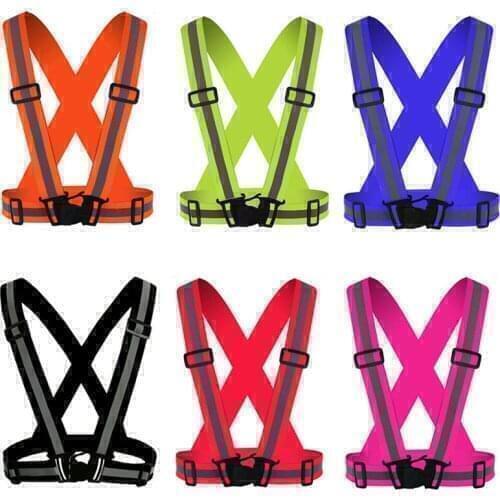 Motorcycle jacket man Reflective Vest parts for safety at work, cycling safety vest, high visibility