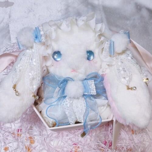Original Lolita rabbit bag bear bag hail cute girlfriend birthday gift with JK