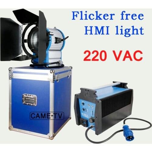 220V CAME-TV 2500W HMI Fresnel Light Head +2.5/4KW Electronic Ballast