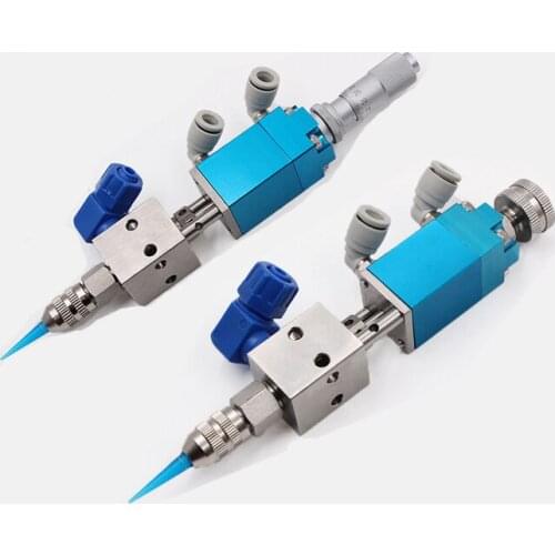 Pneumatic UV Glue Dispenser Valve Precision Thimble Dispensing Valve