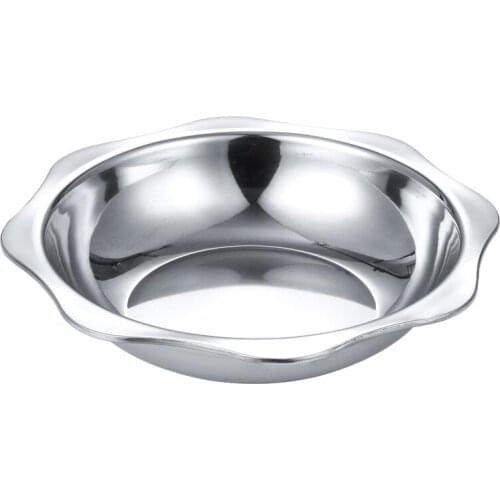 Stainless steel crayfish basin fish reverse edge Soup Kitchen Mandarin Pot for Gas Cooker