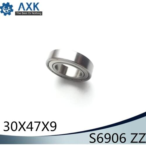 S6906ZZ Bearing 30*47*9 mm ( 5PCS ) ABEC-1 S6906 Z ZZ S 6906 440C Stainless Steel S6906Z Ball Bearings