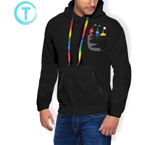 Pikmin Hoodie Pikmin Pocket Tee Hoodies White Winter Pullover Hoodie Oversized Outdoor Popular Long Hoodies