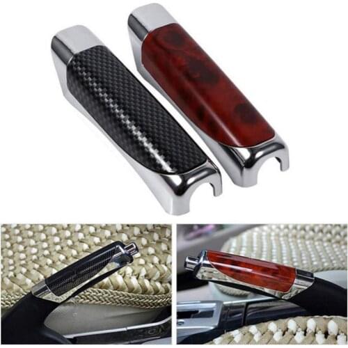 Carbon Fiber Style Universal Auto Car Hand Brake Protector Cover Decoration Car Accessories Handbrake