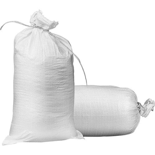 Outdoor Windproof Sandbag Woven Polypropylene Sack Sandbag With Solid Tie Empty Heavy Duty Sand Bags For Multipurpose Task