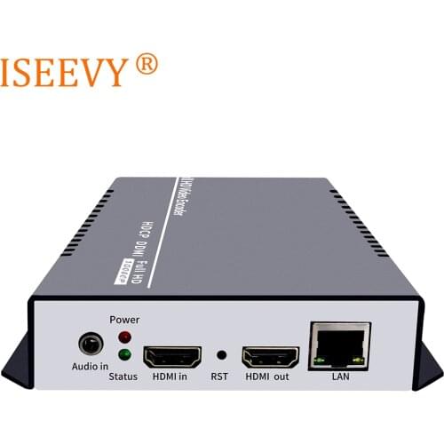 ISEEVY H.264 HDMI Video Encoder for IPTV Live stream support RTMP RTMPS RTSP UDP RTP HTTP and Facebook Youtube Wowza