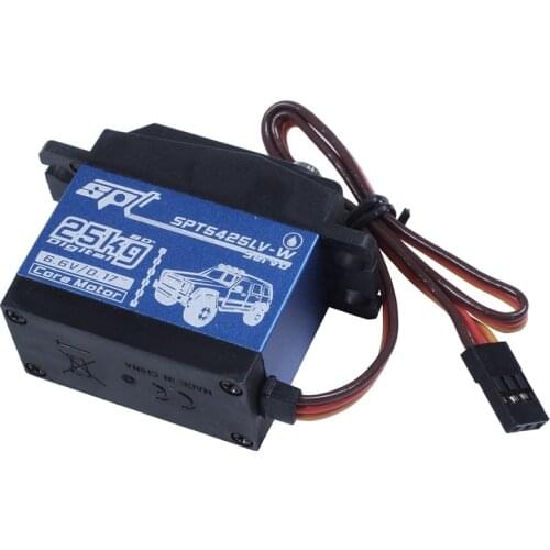 Waterproof Spt5425Lv-W 25Kg 90 Degrees Digital Servo For 1:8 1:10 Rc Car Boat Robot Toys For Children Rc Car Parts