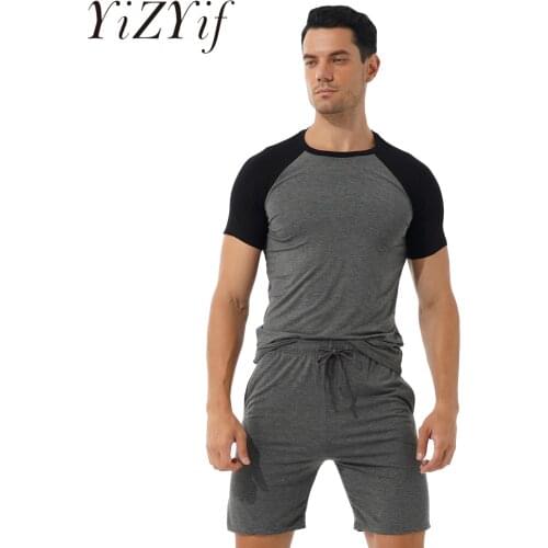 Мужские домашние футболки YiZYiF China At AliExpress