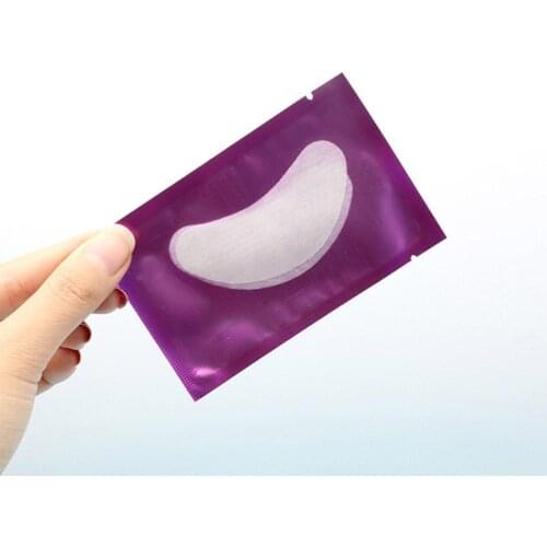 1 Pair Eyelash Extension Paper Patches Under Eyelash Tools Eye Makeup Sticker Pads Paper Mask Gel Collage Extension Eyelash D4V0