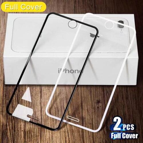 2pcs/lot Big View Tempered Glass For 6/7/8 Plus Screen Protector For 6S Plus Protective Glass Film For SE 2020