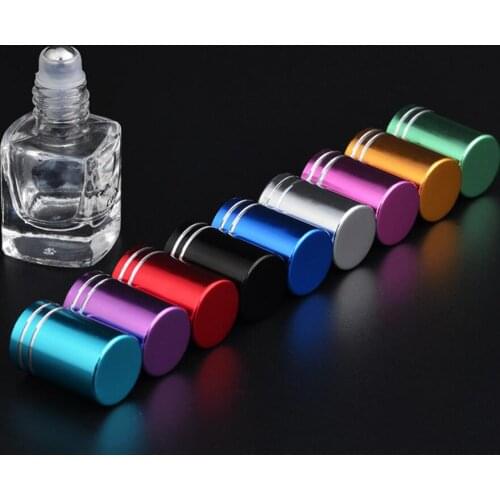 200Pcs High Quality Glass Essential Oil Roller Bottle Glass Ball Fragrance Perfume Lipstick Roller Bottle