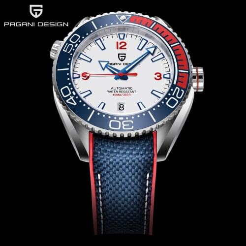 2021 New PAGANI DESIGN Automatic Men Watches Luxury Mechanical Wristwatch Men 100m Waterproof Stainless Steel Watch Reloj Hombre