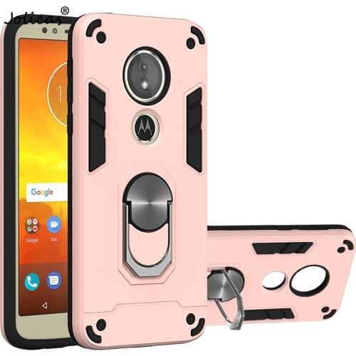Cellular Phone Cases For case Moto E5 Ajax Shockproof Ring Car Soft TPU Shell Cool sFor Moto estuche G6 Play E5 Mirror Cover