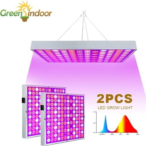 2pcs Full Spectrum LED Grow Light Phyto Lamp For Plant Red Blue UV IR White LED Grow Tent Lamp Fitolamp Professional Lighting