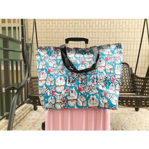 IVYYE Doraemon Unicorn Fashion Anime Handbags Portable Shopping Bag Reusable Tote Foldable Pouch Storage Bags NEW