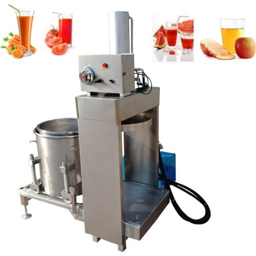 Commercial Fruit Vegetable Juice Filter Press Equipment Hydraulic Automatic Grape Pineapple Presser Juicer Extractor Machine