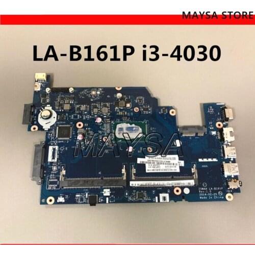 NBML811002 Z5WAH LA-B161P for Acer Aspire E5-571P E5-571 Mainboard Laptop Motherboard i3-4030U DDR3L HD Graphics