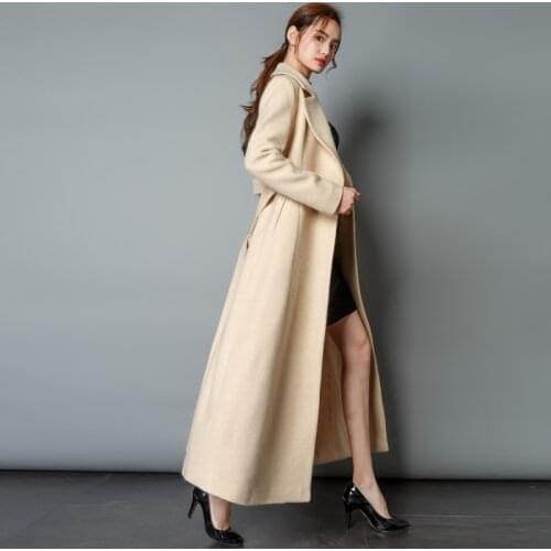 New Wool Long Coat in Autumn and Winter of 2021