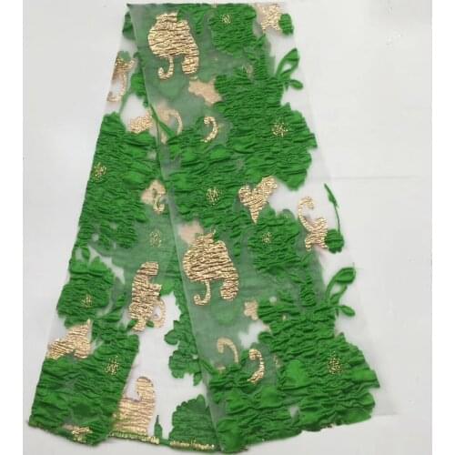 Peach-colored Jacquard Lace Fabric African Lace Fabric 2021 High Quality Lace Nigerian French Wedding Lace Fabric D3607