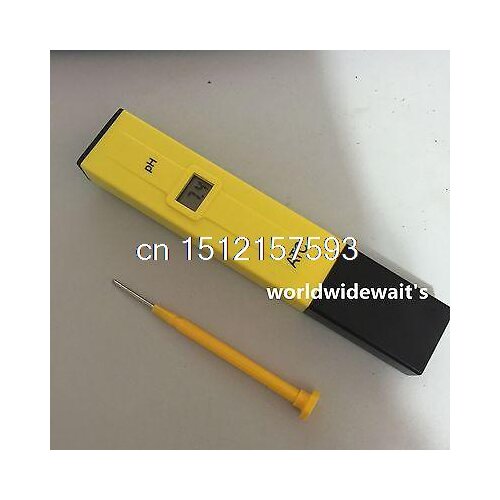 Portable Pocket Type Digital PH Meter Homebrew Beer Brewing PH Tester 0-14 Ph