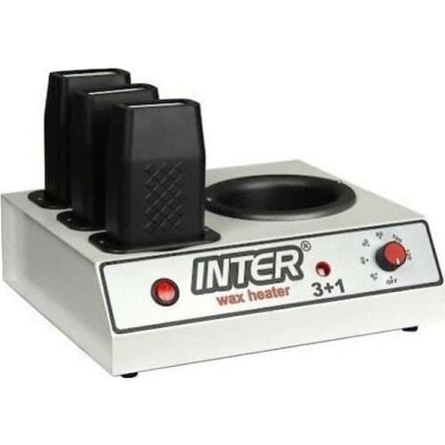 Professional Wax Heater 3+1 Cartridge Wax Heater Wax Warmer Hair Removal Paraffin Heater