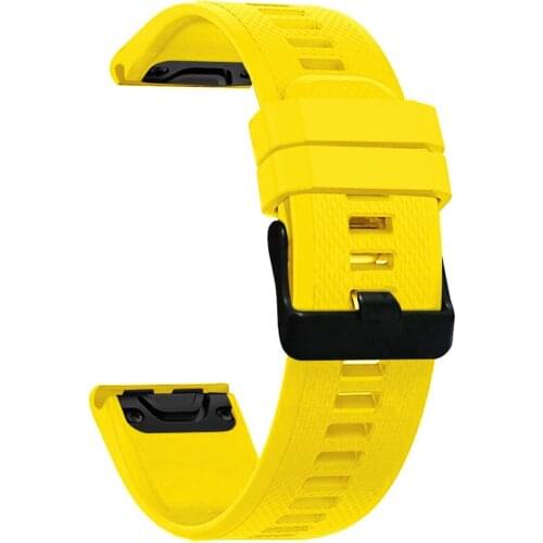 22mm Quick Release Silicone Straps For Garmin fenix 5 fenix 6 945/935 Smart Bands Replacement Watchband