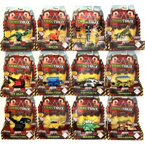 Free shipping Dinosaur Truck Removable Dinosaur Toy Car for Dinotrux Mini Models New Childrens Gifts Toys