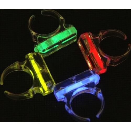 Glow Stick Earrings Blinking Glowing Light Sticks Finger Rings Children Light Up Toys Glow Party Christmas New Year F20172958