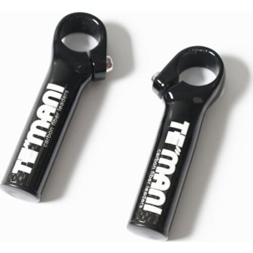 TEMANI carbon bar end small auxiliary handlebar 3K T700 22.2MM 110g