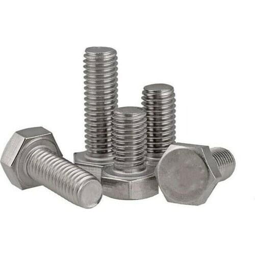 M20 M22 M24 304 stainless steel extension outer hexagon screws hexagon head bolt