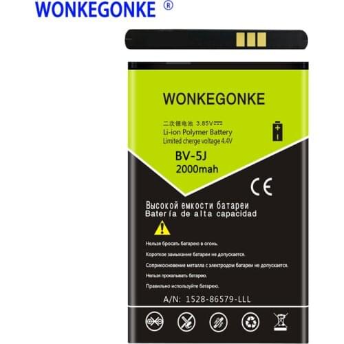WONKEGONKE BV5J BV-5J Battery For Microsoft Nokia Lumia 435 532 RM1069 1071 Batteries Bateria