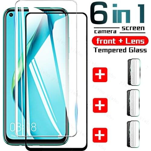 On for Huawei P40 Lite 5G Screen Protector Protective Glass Huawie Huwei Huawai P30lite P30 P40 Lite E 4G Tempered Glas Film