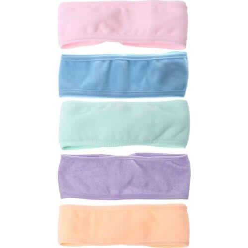 Women Soft Hair Band On Head Makeup Cosmetic Spa Bath Shower Flexible Headband