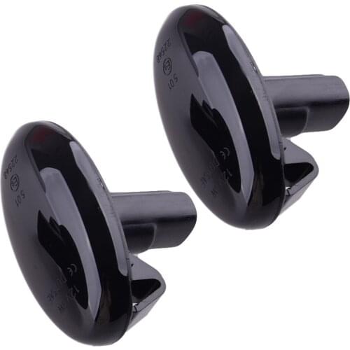 1 Pair Car Smoked Lens Amber LED Side Marker Light Accessories Fit for Subaru Impreza Wrx Sti Forester Liberty 2002 2003