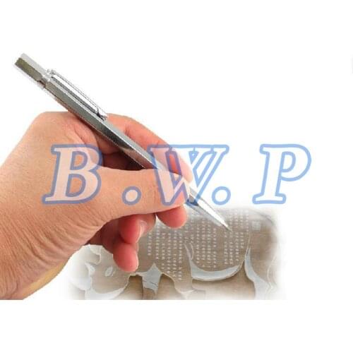 1pc 145mm Conical Tungsten Steel Tip Scriber Clip Marker Pen For Welding Stainless Aluminium Metal Plate Crystal Acrylic Sheet