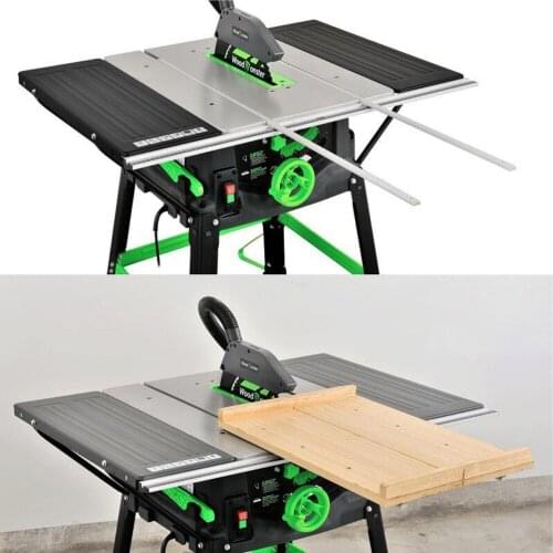 10 inch Multi-function Woodworking Table saw Aluminum and wood cutting Precision Panel Saw