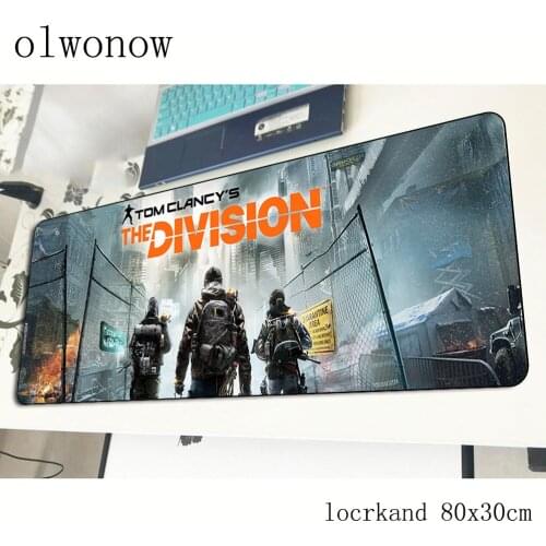Tom clancys The Division pad mouse cheapest computador gamer mouse pad 800x300x2mm padmouse mousepad ergonomic office desk mats