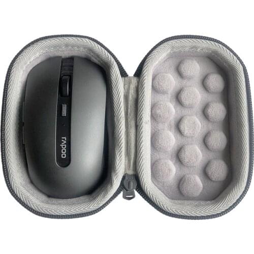 Fashion Carrying Case for Rapoo 7200M Bluetooth Wireless Mouse Box Storage Hard EVA Shell